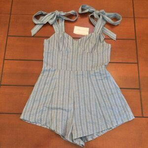 Lovers and Friends Bentley Romper blue medium